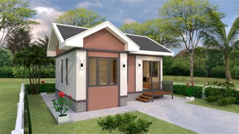 Small House Plans 7x6 With 2 Bedrooms House Plans 3d