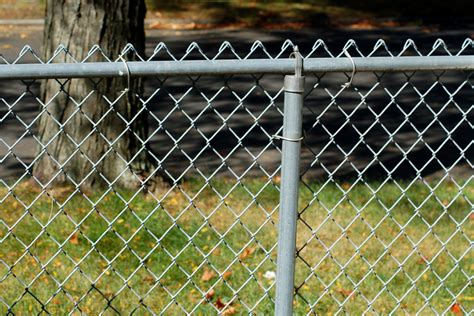 Depending on the wind and soil conditions you may want to use 8' centers or even a more narrow spacing for line posts. Why Chain-Link Fences Make the Best Security Fencing