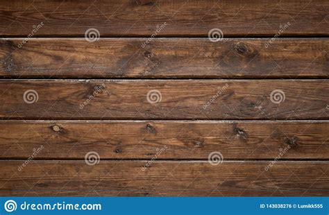 Dark Brown Wood Texture Background With Natural Pattern Stock Photo