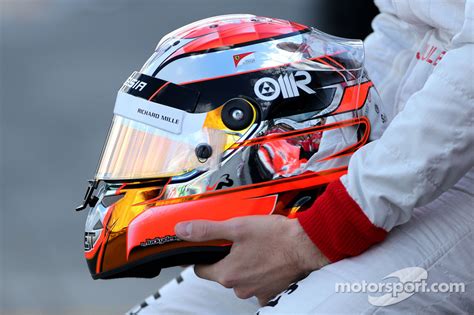 Helmet Of Jules Bianchi Marussia F1 Team At Australian Gp