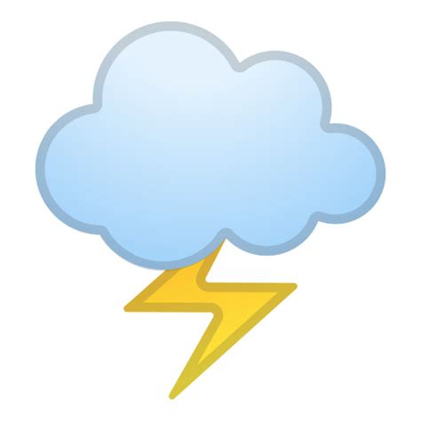 🌩️ Cloud With Lightning Emoji Meaning With Pictures From A To Z