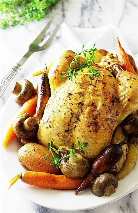 Pot Roasted Herb Chicken - Savor the Best