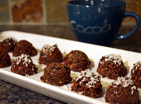 Chocolate Hazelnut Truffles With Coconut Healthy Life Redesign