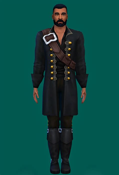 Get Famous Pirate Outfit Recolor Pirate Outfit Sims 4 Mods Clothes