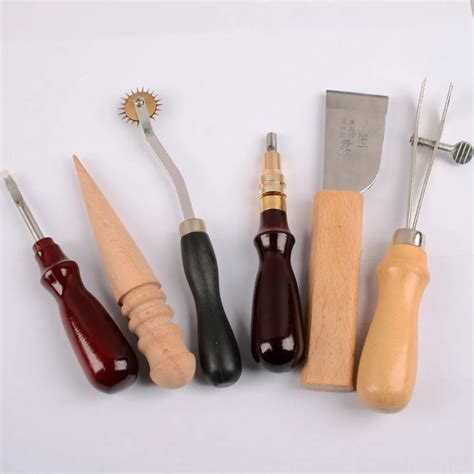 Leather Craft Tool Set Tools Kit For Leathercraft Stamp Craftool Punch