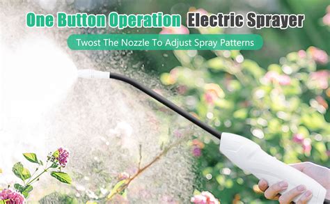 Electric Spray With 360 ° Curved Nozzle Watering Spray