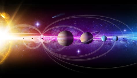 Artists Concept Our Solar System Nasa Solar System