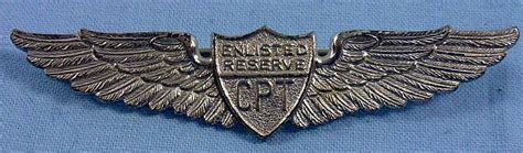 Sterling Enlisted Reserve Civilian Pilot Training Wing Griffin Militaria