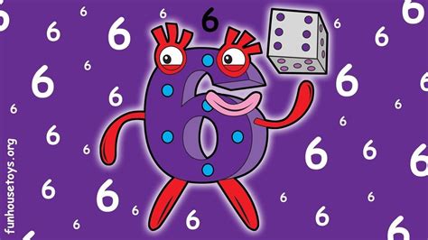 Numberblocks Animation Number Six Counting Lesson For Kids