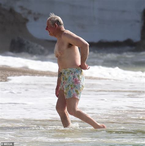 Prince Charles Makes The Most Of His Caribbean Tour By Taking A Dip In