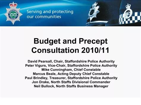 Ppt Budget And Precept Consultation 2010 Powerpoint Presentation