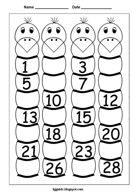 11 Best Images Of Printable Count By 2 Worksheets