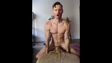 Dan Benson Fucks His Fleshlight And Shows Off His Muscles Pornhub
