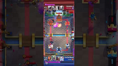 Best Fireball Ever Wizard Clash Royale 😅😂😅😂 Youtube
