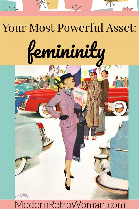 Femininity Archives Modern Retro Woman