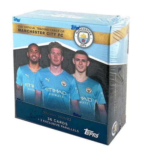 Topps Manchester City Team Set 2022 Caja De 36 Cartas Stickerpoint