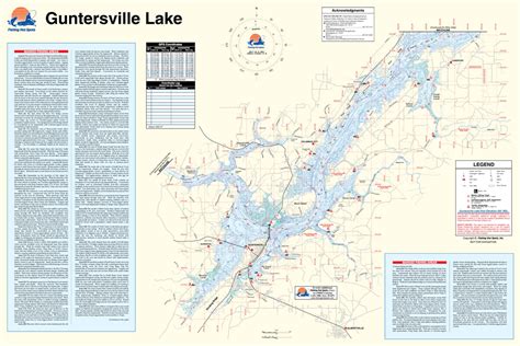 Maps Of Lake Guntersville
