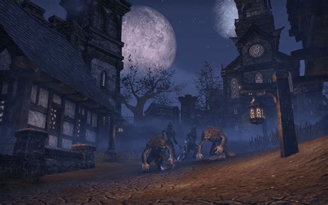 The Playable Werewolves Of The Elder Scrolls Online Look