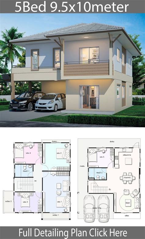Three Story House Plan With 3 Car Garages And An Attached Bedroom