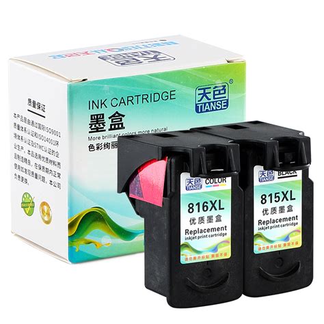 Compatible Kcmy Ink Cartridge Pg815 816xl For Canon Printer Ip 2780