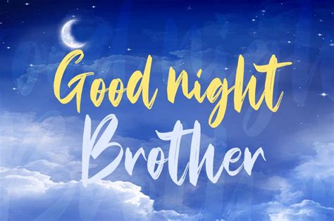 Good Night Brother Images