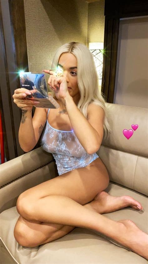 Rita Ora Sexy Tits In Lingerie 5 Photos The Fappening