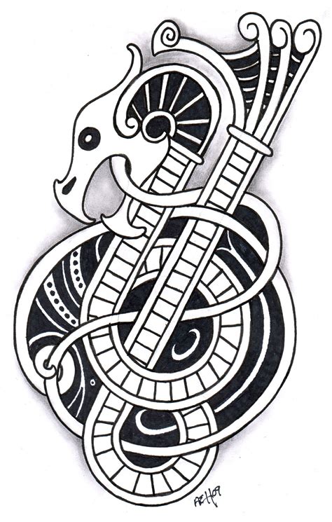 Early Symbol Of Norway Celtic Dragon Tattoos Viking Tattoo Symbol
