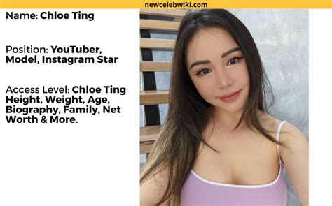 Chloe Ting Biographyage Net Worth Height In Relation