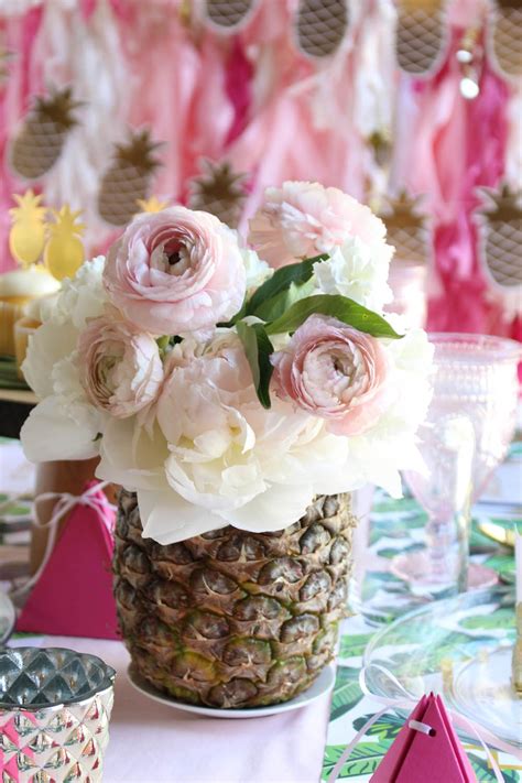 Ideas And Inspiration For A Tropical Themed Bridal Shower Beau Coup Blog