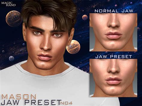 Sims 4 Cc Jaw Preset Pack Sfs Sims 4 The Sims 4 Skin