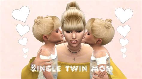 The Sims 4 ♥ Create A Sim Single Mom With Twins Youtube