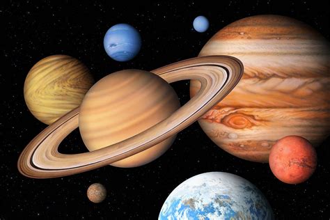Eight Solar System Planets Photograph By Lynette Cookscience Photo Library