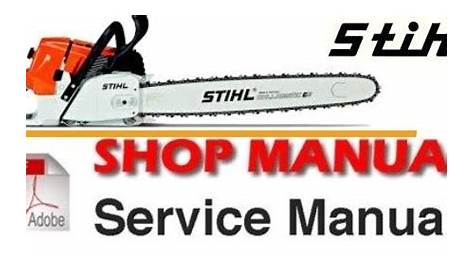 stihl service manual pdf