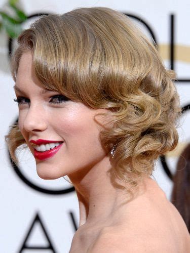 The Best Golden Globes Beauty Taylor Swift Hair Hairstyle Celebrity