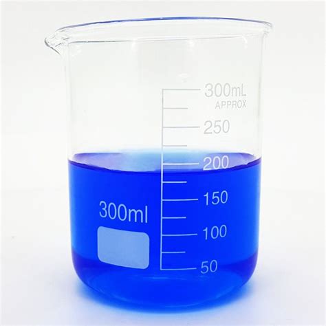 Borosilicate Glass Beaker 300ml Laboratory Glassware Boro 3 3 Low Form Allendale Ultrasonics