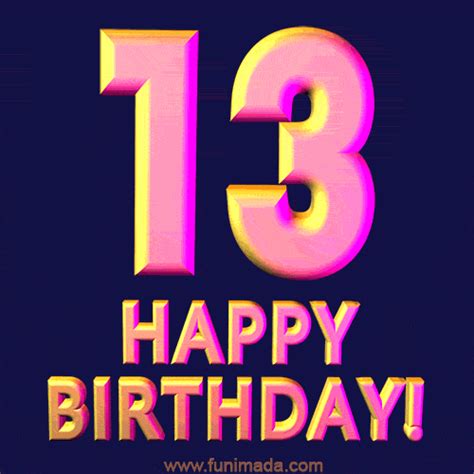 Happy 13th Birthday Animated S Page 2