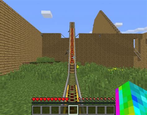 The Epic Roller Coaster Minecraft Map
