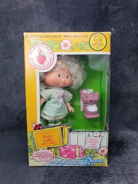 1981 Strawberry Shortcakes Friend Angel Cake Doll With Etsy