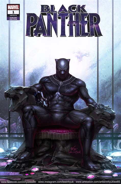 Black Panther 1 By Inhyuklee On Deviantart