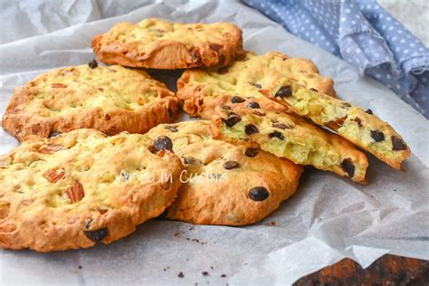 Biscotti Con Frutta Secca E Gocce Di Cioccolato Facili Veloci