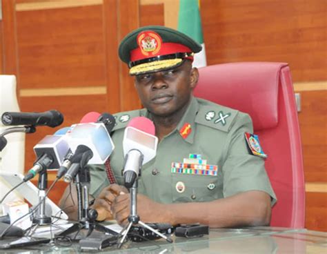 The chief of defence staff is the highest ranking military officer of the nigerian armed forces. Army 38: Nigeria's Defence Chief, Olonisakin risks ...
