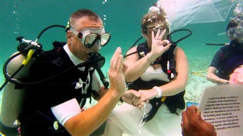 Here are 20 of the most romantic beach wedding destinations around the world. Mary & Jim's Underwater Wedding - Grand Bahama Island, The ...