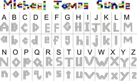 Free Lego Fonts For Designing Over The Big Moon Vlrengbr