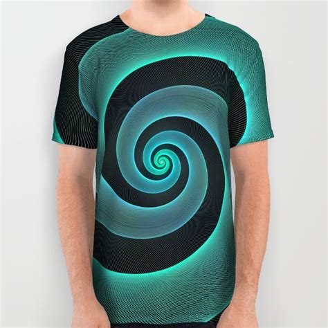 Spiral All Over Print Shirt By David Zydd Society6 Printed Shirts