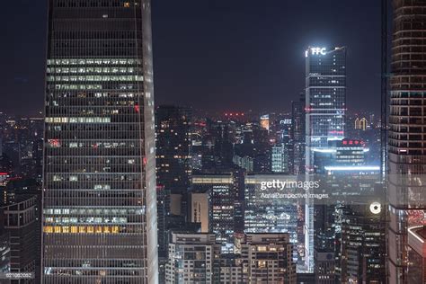 Skyscrapers In Beijing High Res Stock Photo Getty Images