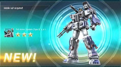 Gundam Battle Operation 2 Full Armor Gundam Type B Single Spin And