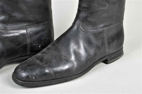 Regimentals GERMAN WWII OFFICERS HIGH PARADE BOOTS