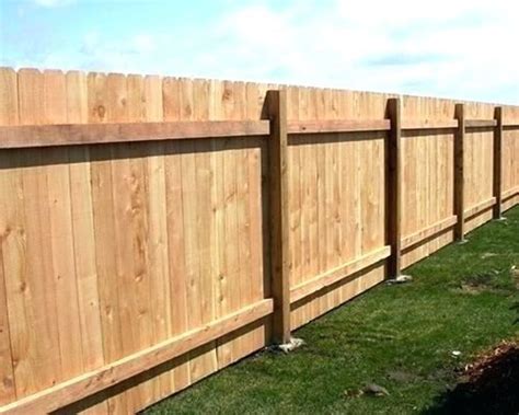10 Foot Privacy Fence Ft High Panels Wood Stockade Home Design Online
