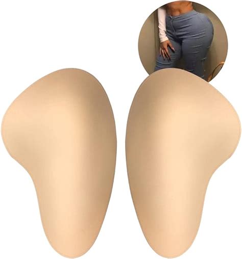 Nthr 1 Pair Breathable Sponge Butt Lift Padship Thigh Pads Reusable Buttocks Enhancers Inserts