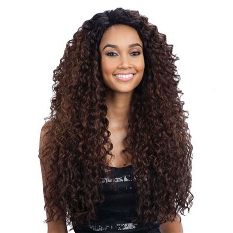 Kitron Freetress Equal Deep Invisible L Part Synthetic Lace Front